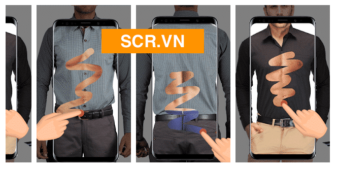 Cloth Scanner- Phần mềm camera nhìn xuyên quần áo