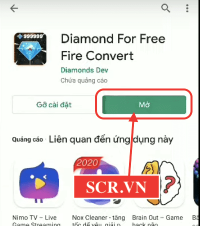 Mở Diamond For Free Fire Converter